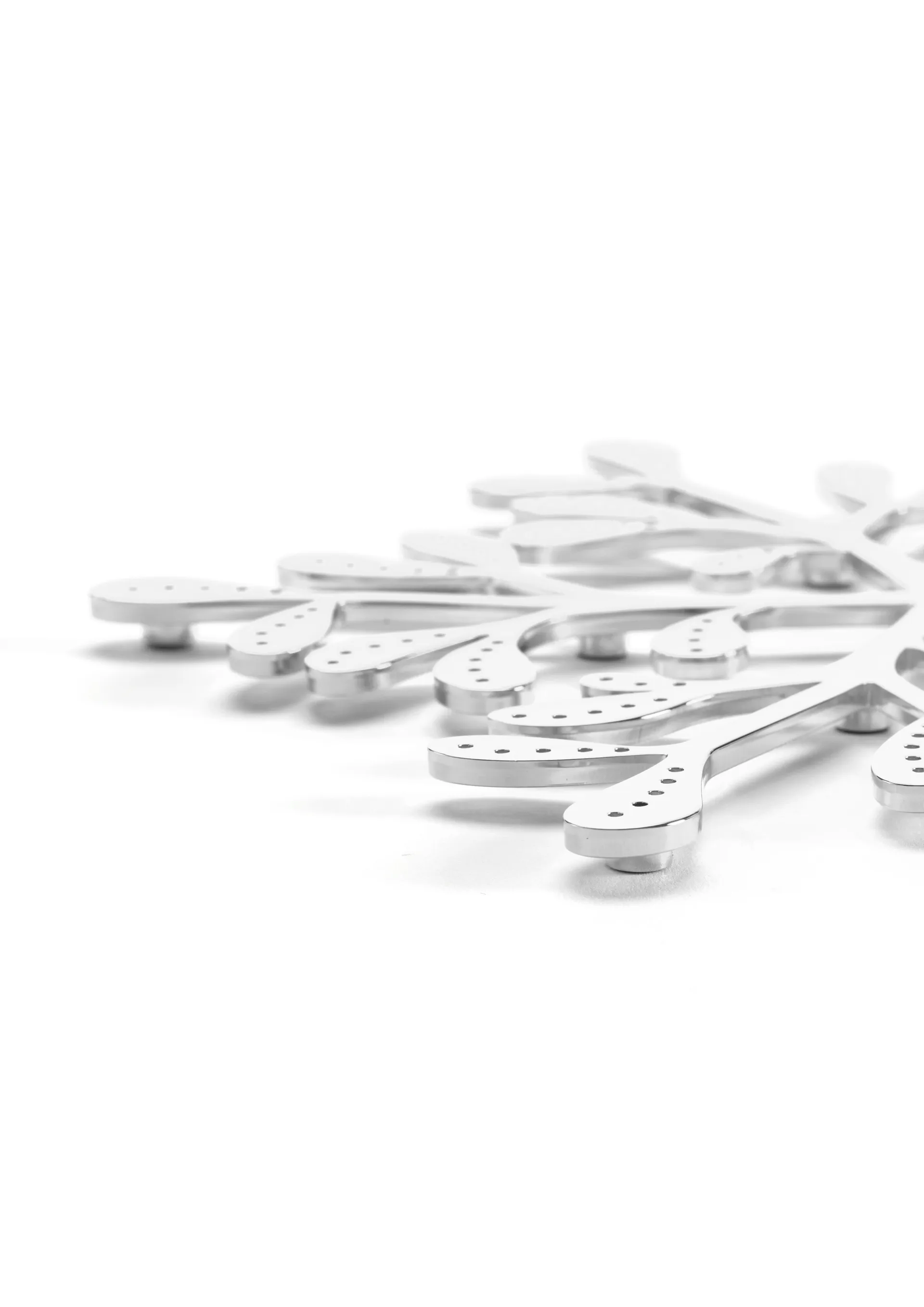 Dessous de plat Mistletoe Ø20 cm, Acier inoxydable Cooee Design