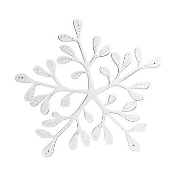 Dessous de plat Mistletoe Ø20 cm - Acier inoxydable - Cooee Design