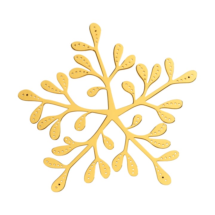 Dessous de plat Mistletoe Ø20 cm - Laiton - Cooee Design