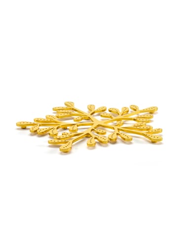 Dessous de plat Mistletoe Ø20 cm - Laiton - Cooee Design