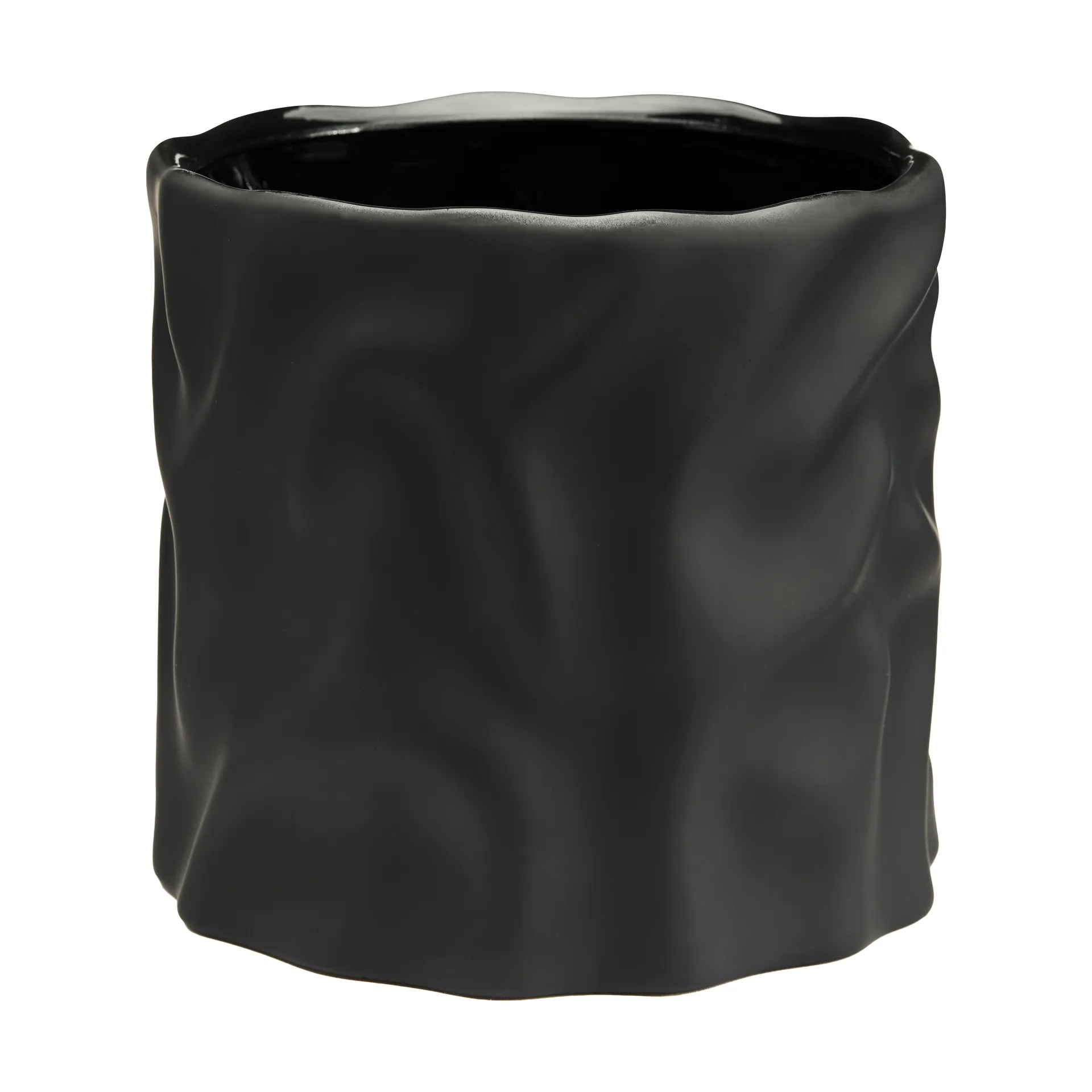 Cooee Design Drift desert pot de fleurs Noir, taille M Ø17,5 cm