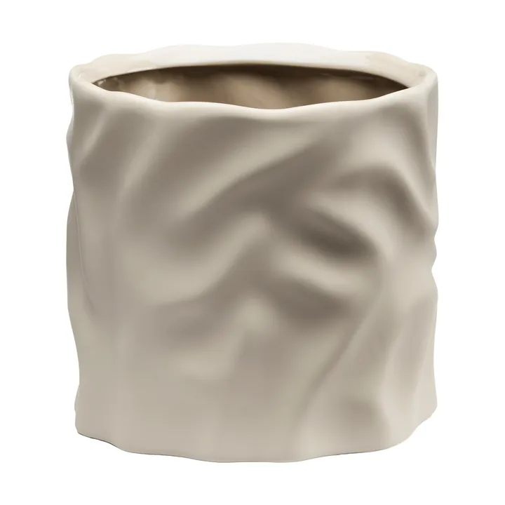 Drift desert pot de fleurs - Sable, taille M Ø17,5 cm - Cooee Design