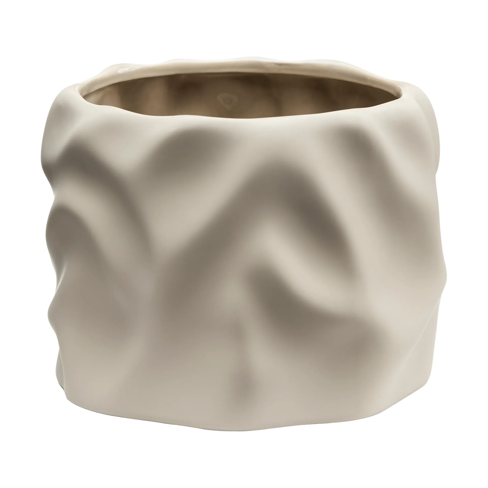 Cooee Design Drift desert pot de fleurs Sable, taille S Ø