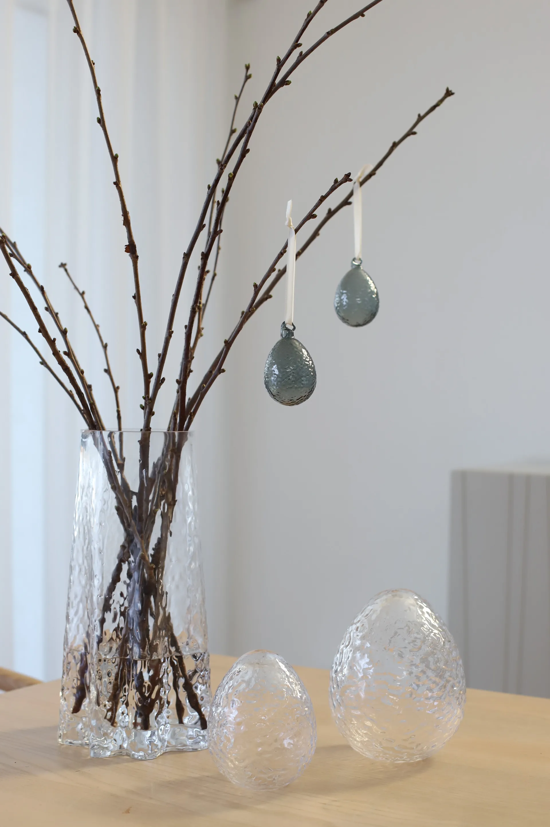 Gry œuf 12 cm, Clear Cooee Design