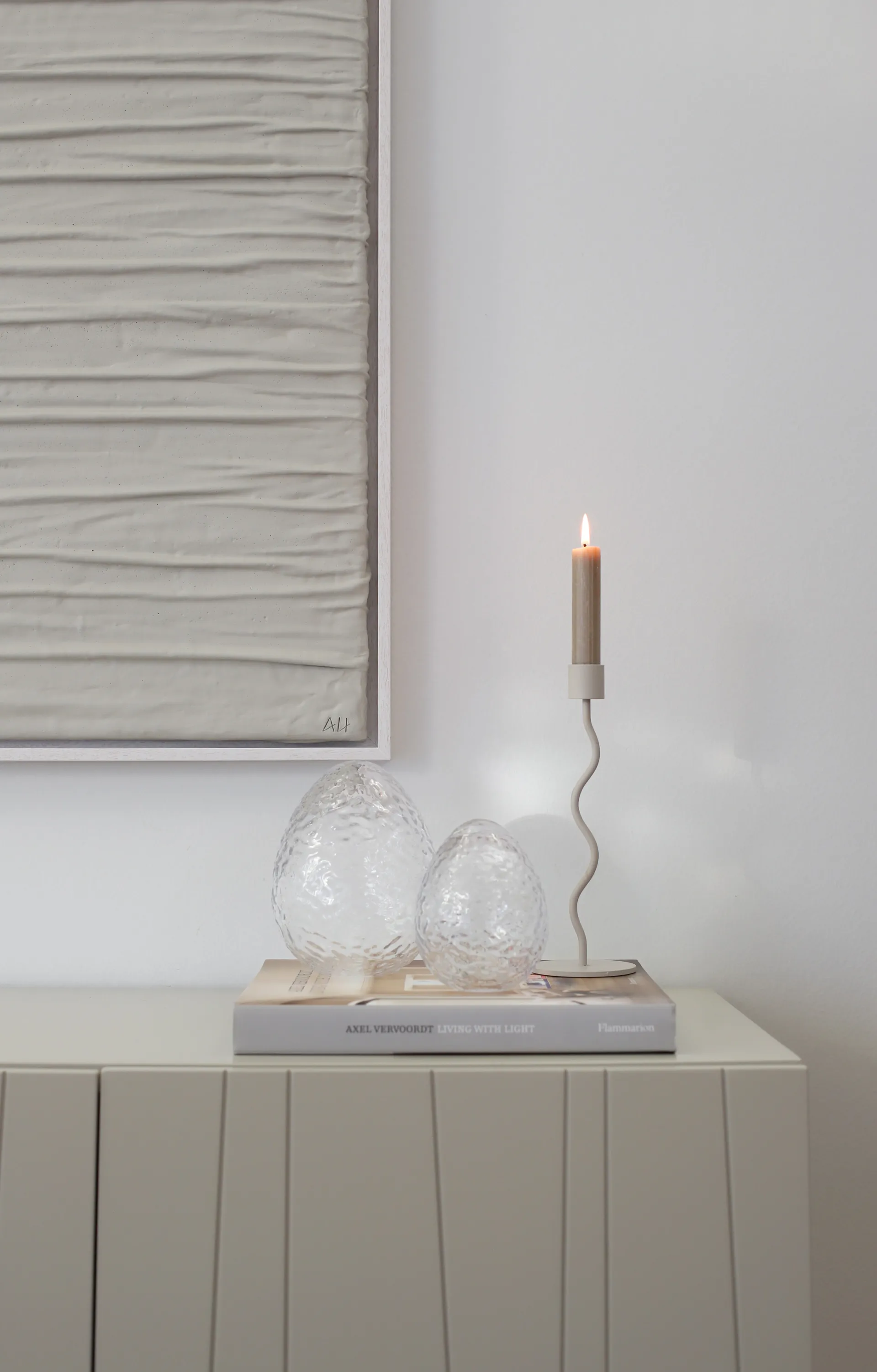 Gry œuf 12 cm, Clear Cooee Design