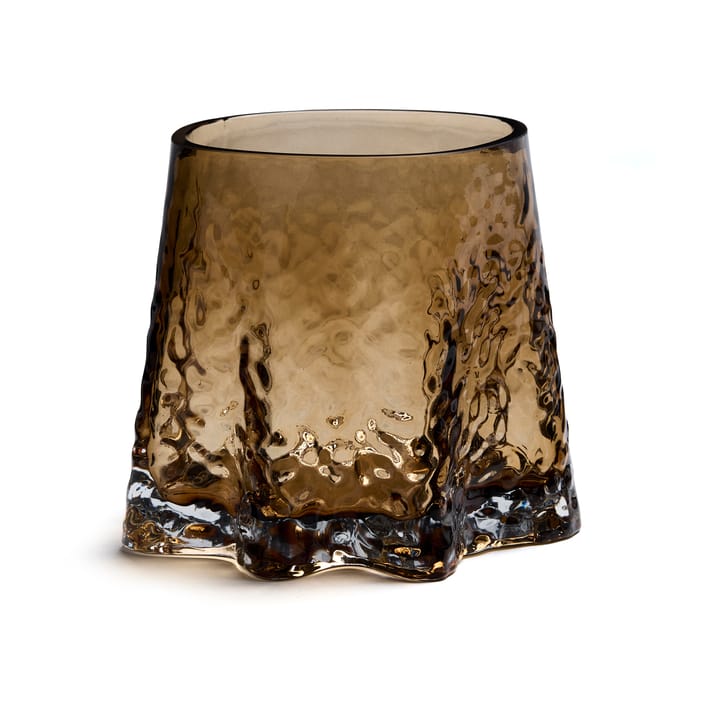 Lanterne en verre Ø17 cm - Cognac - Cooee Design