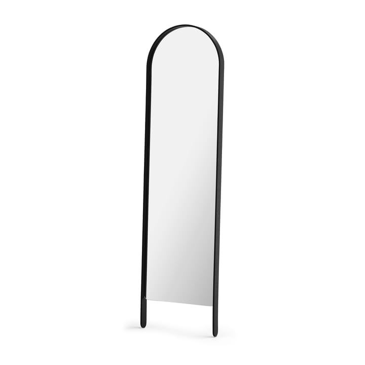Miroir sur pied Woody 46x170 cm - Chêne lasuré noir - Cooee Design