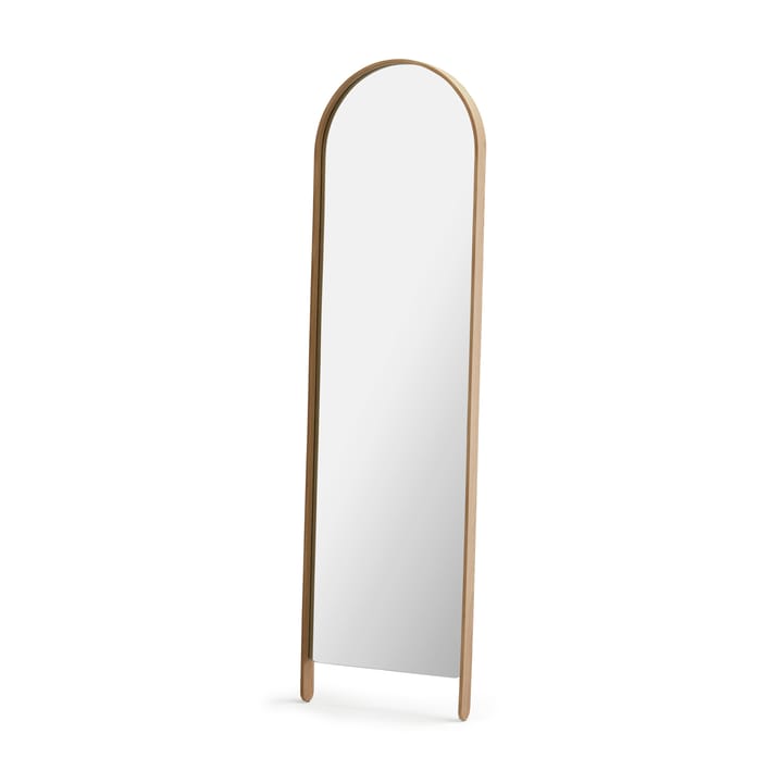 Miroir sur pied Woody 46x170 cm - Chêne - Cooee Design