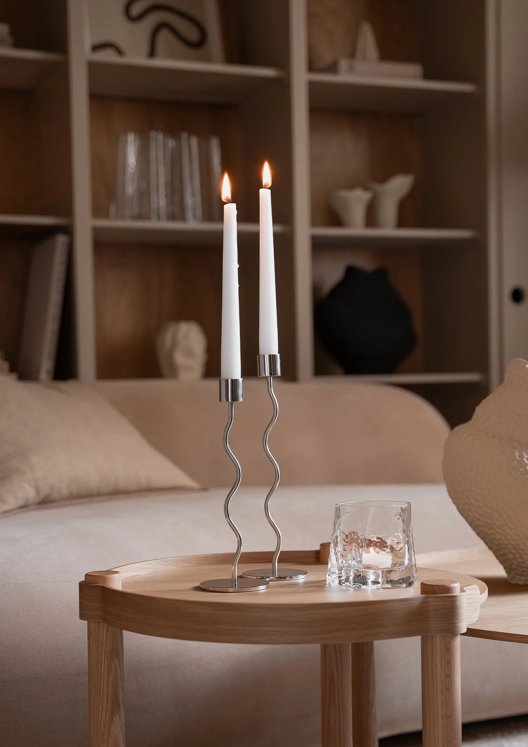 Photophore Gry Ø11 cm, Clair Cooee Design