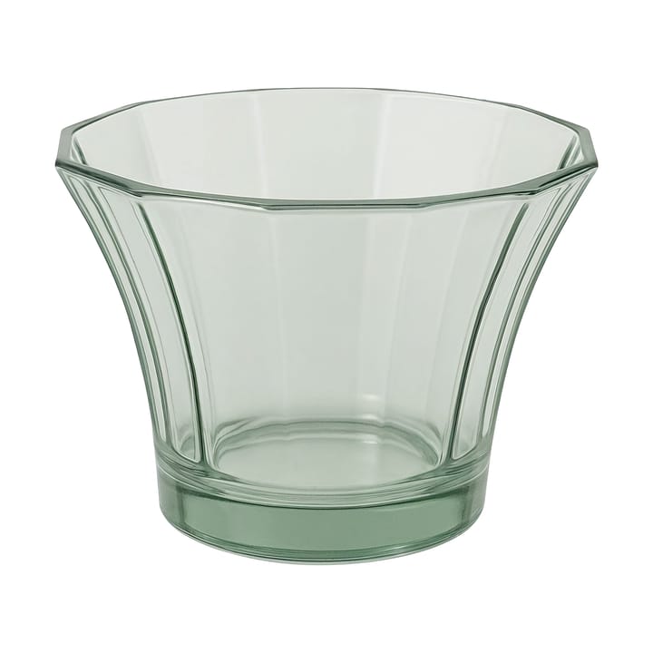Photophore Liliané Ø10x5,5 cm - Vert bouteille - Cooee Design