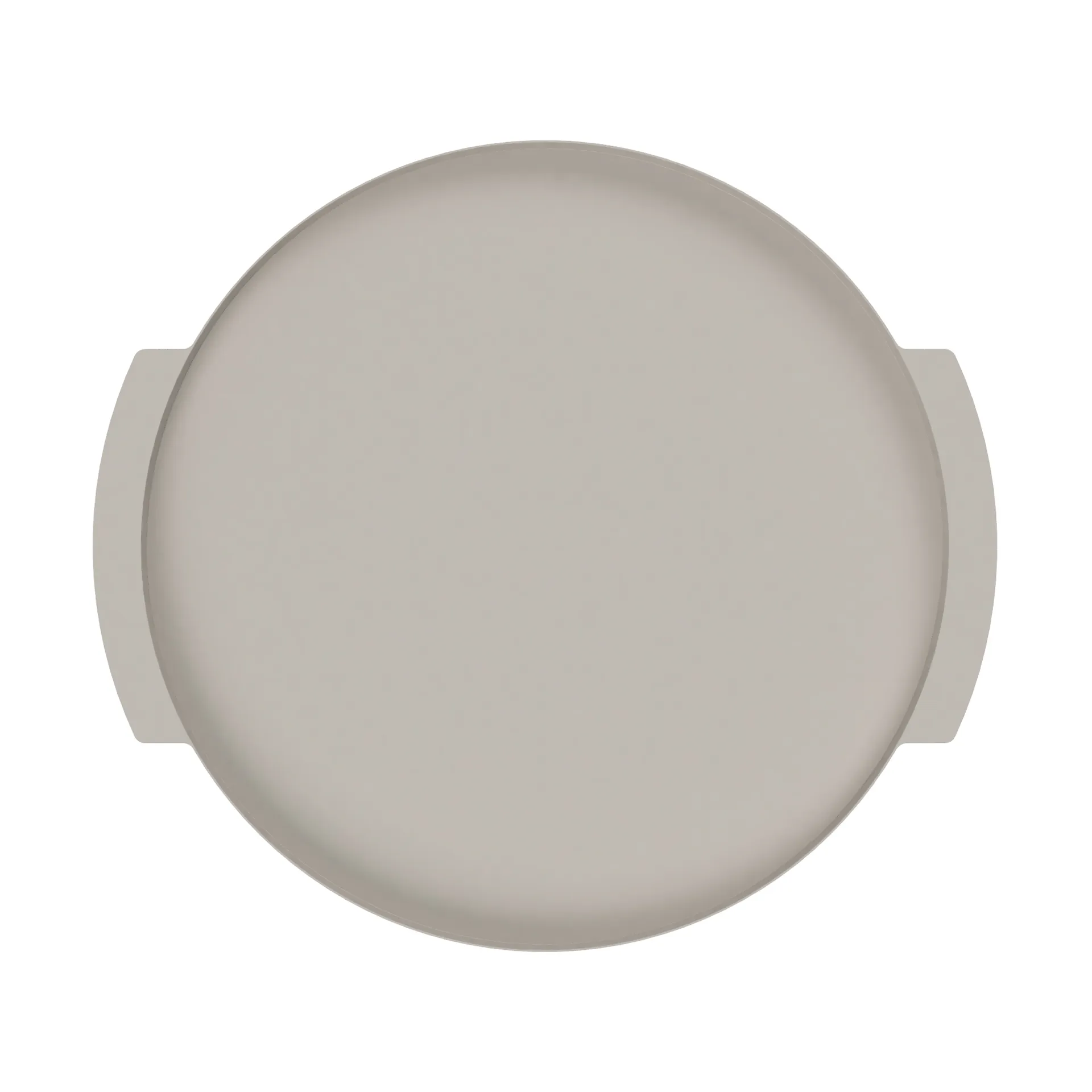 Plateau de service Cooee rond Ø35 cm, Sand Cooee Design