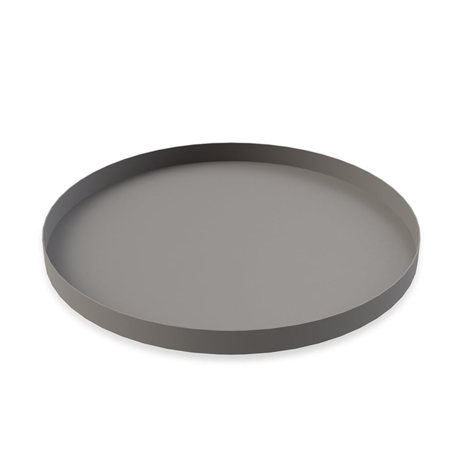 cooee design plateau rond cooee 40 cm gris