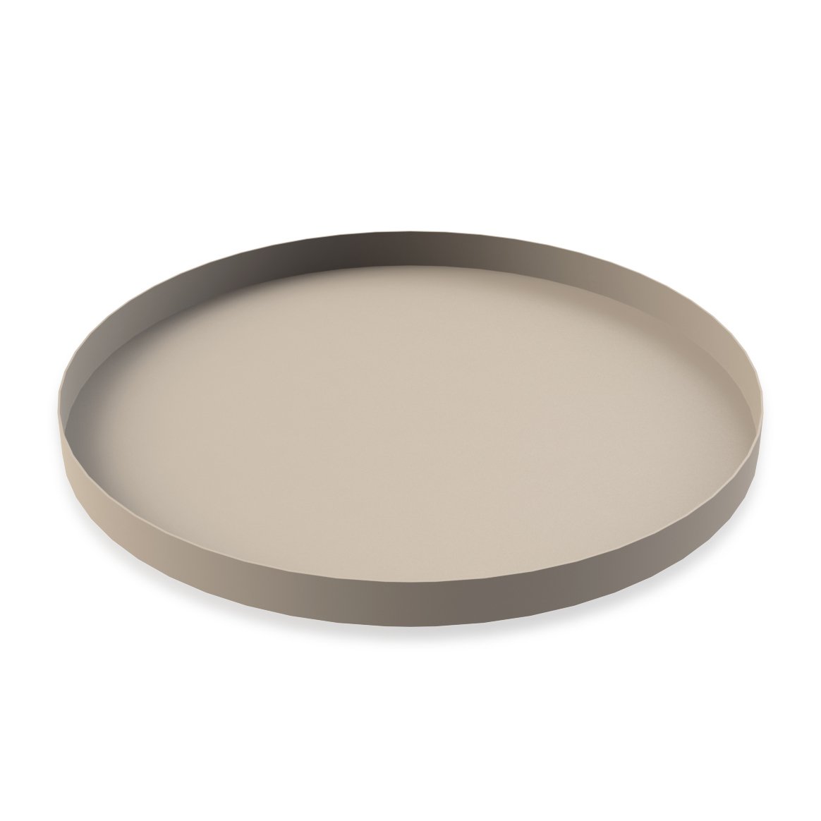 cooee design plateau rond cooee 40 cm sable