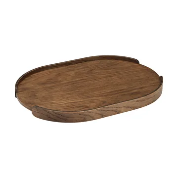 Plateau Woody - Chêne teinté foncé, 28x40 cm - Cooee Design