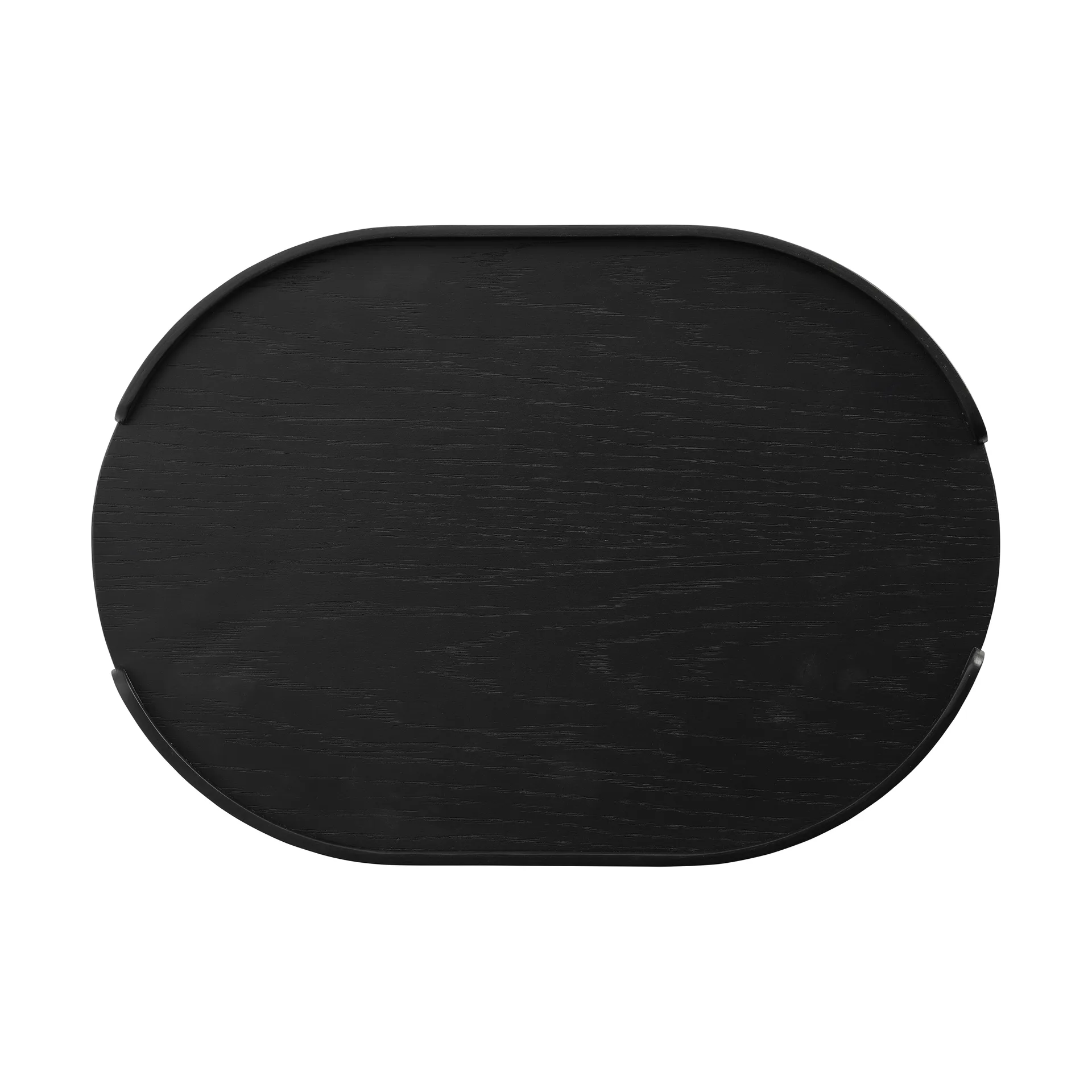 Plateau Woody, Chêne teinté noir, 28x40 cm Cooee Design