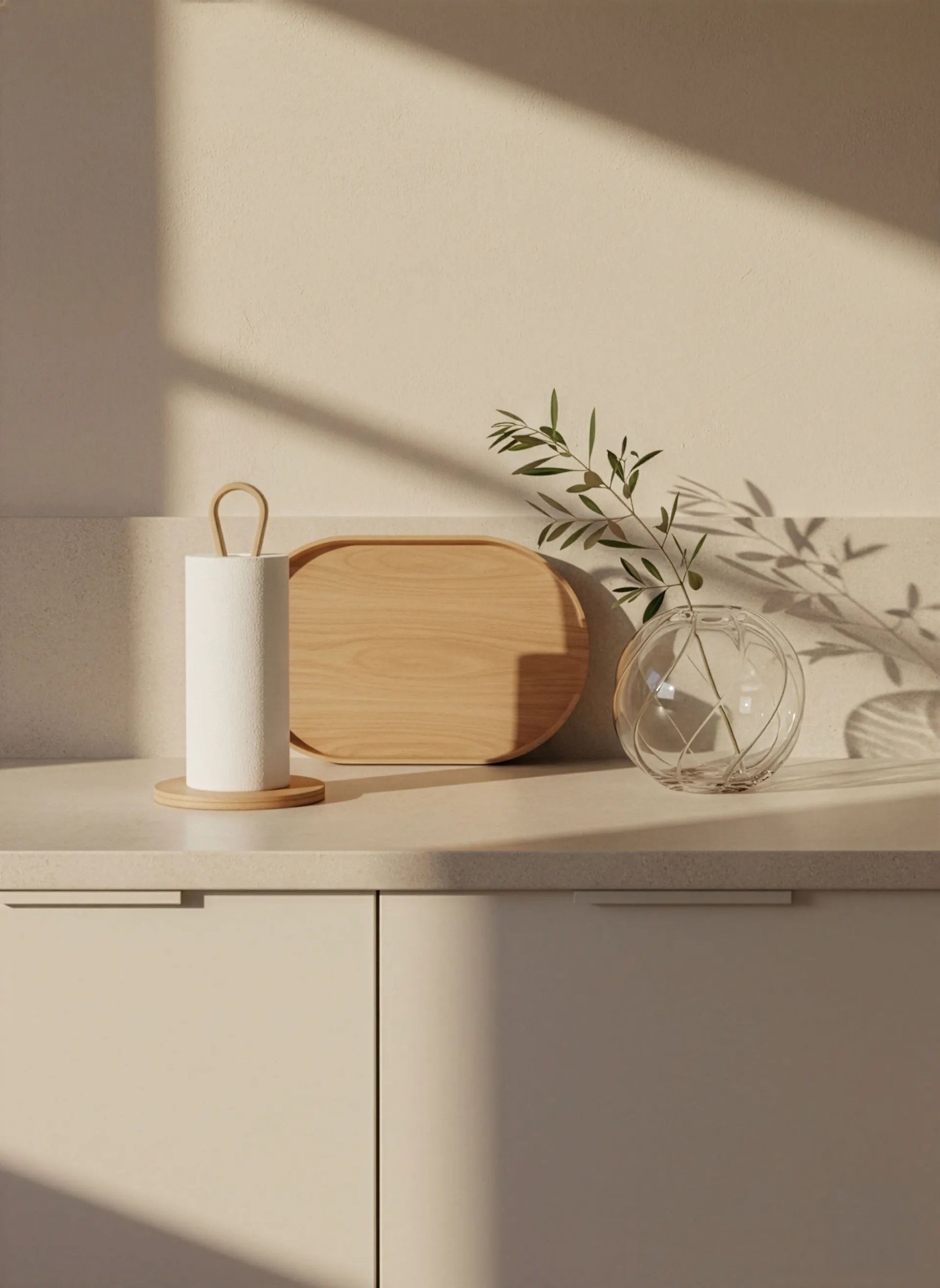 Porte-essuie-tout Woody, Chêne Cooee Design