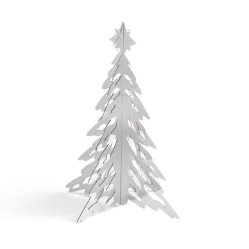 Sapin décoratif Pinetree 15 cm - Acier inoxydable - Cooee Design