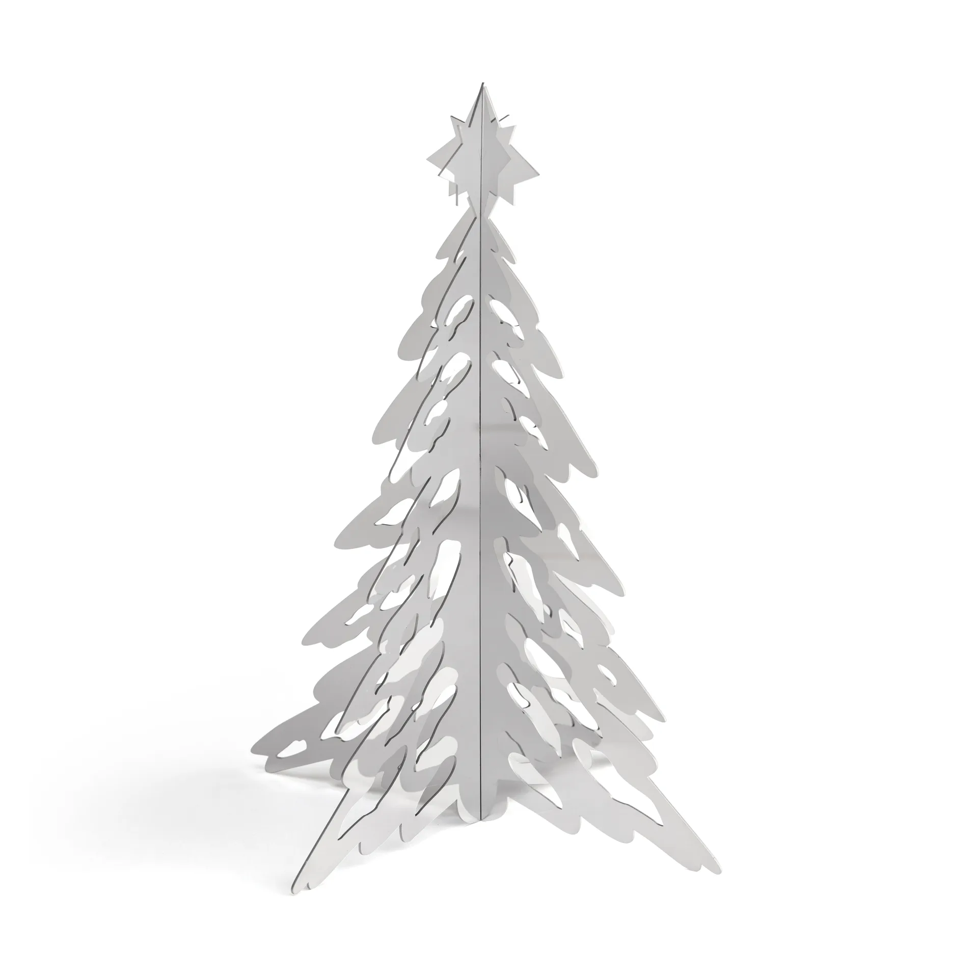 Sapin décoratif Pinetree 20 cm, Acier inoxydable Cooee Design