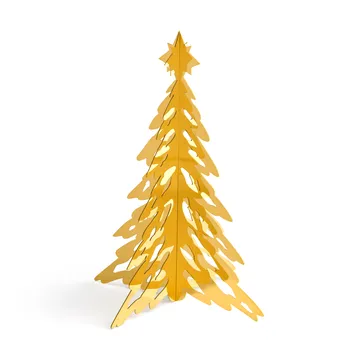 Sapin décoratif Pinetree 20 cm - Laiton - Cooee Design