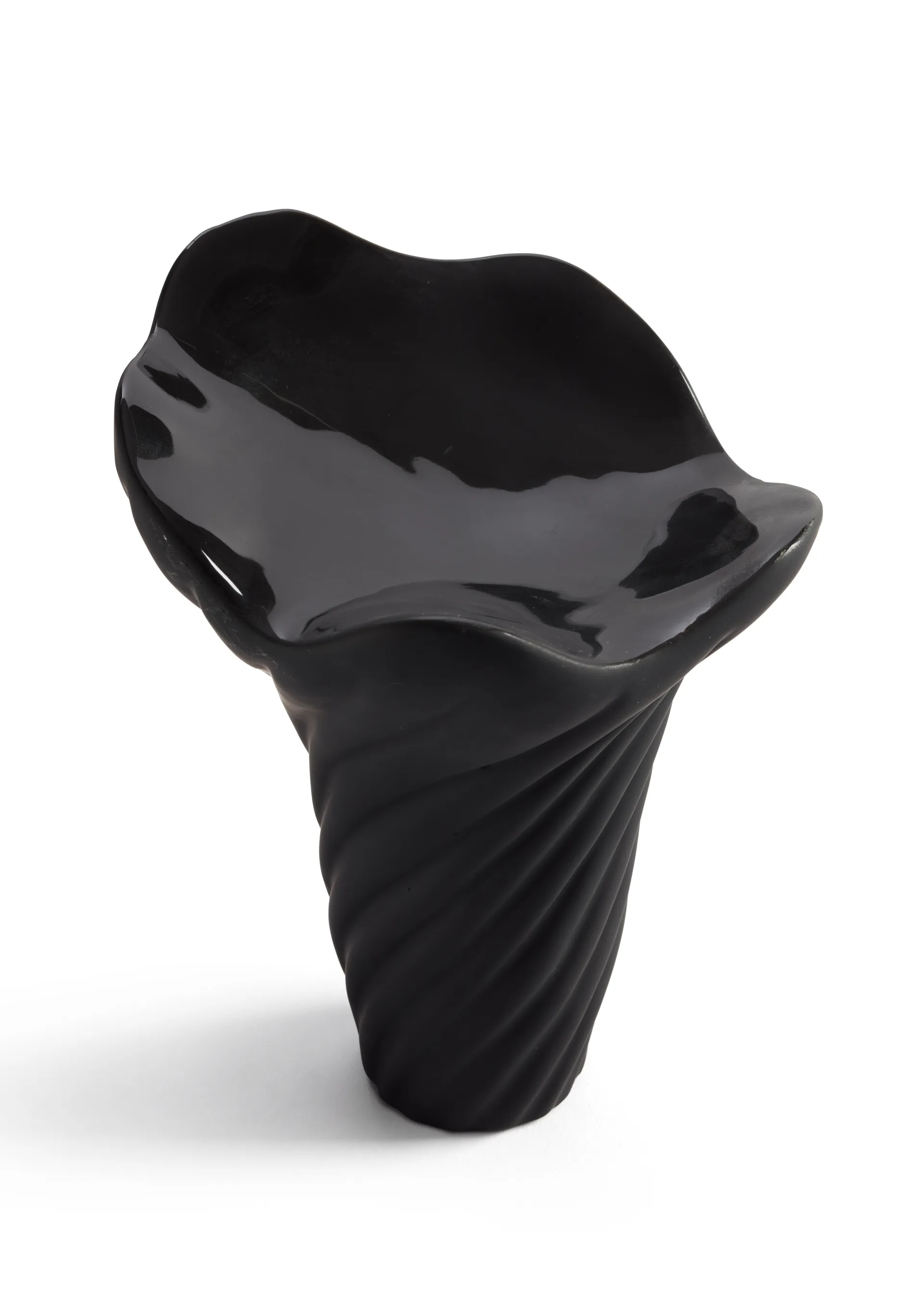 Sculpture Fungi large 18 cm, Noir Cooee Design