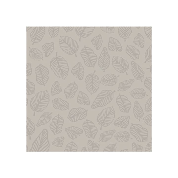 Serviette Cooee Leaf 33x33 cm 20-pack - Sand - Cooee Design