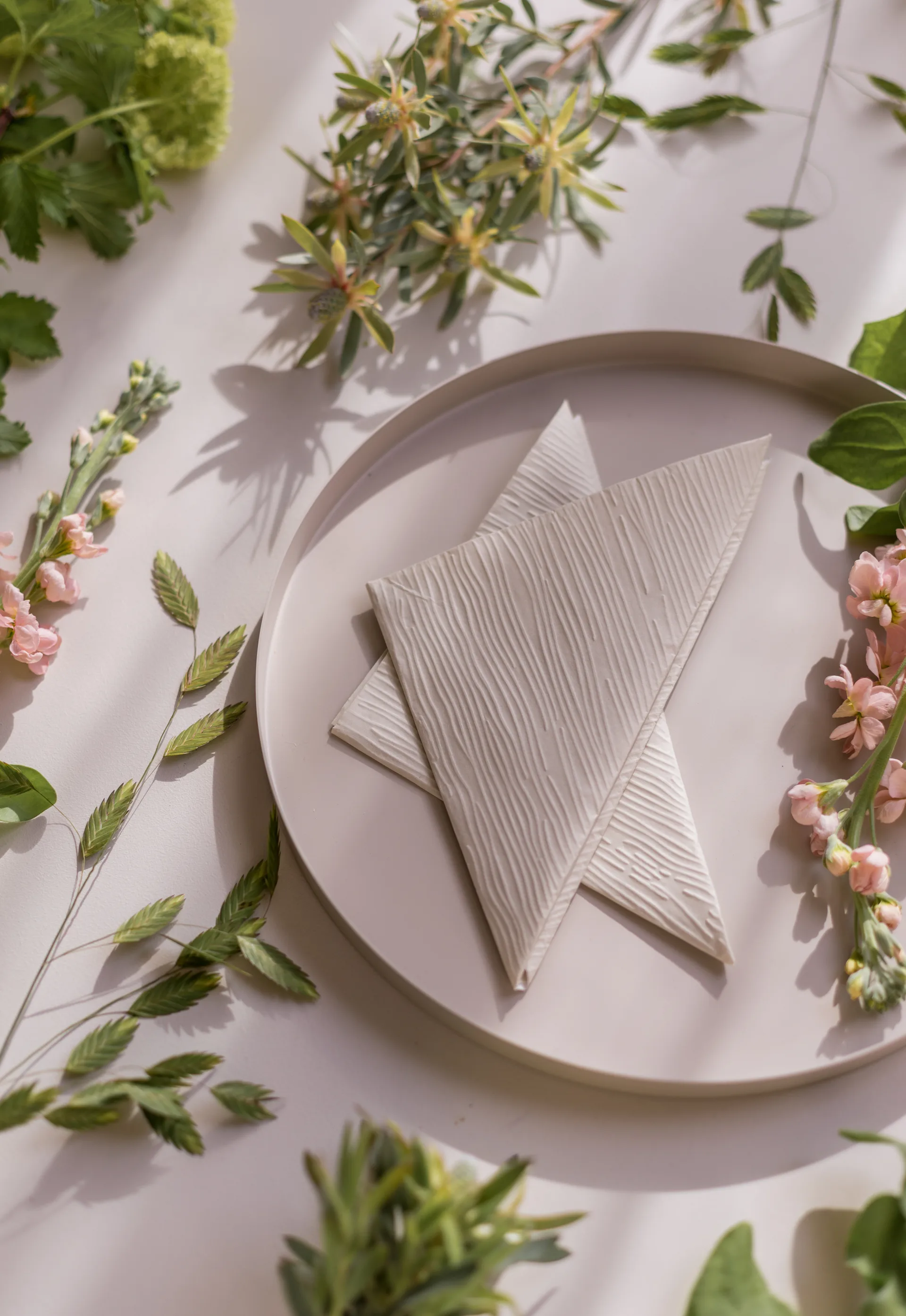 Serviettes Lines 33x33 cm Lot de 18, Shell Cooee Design