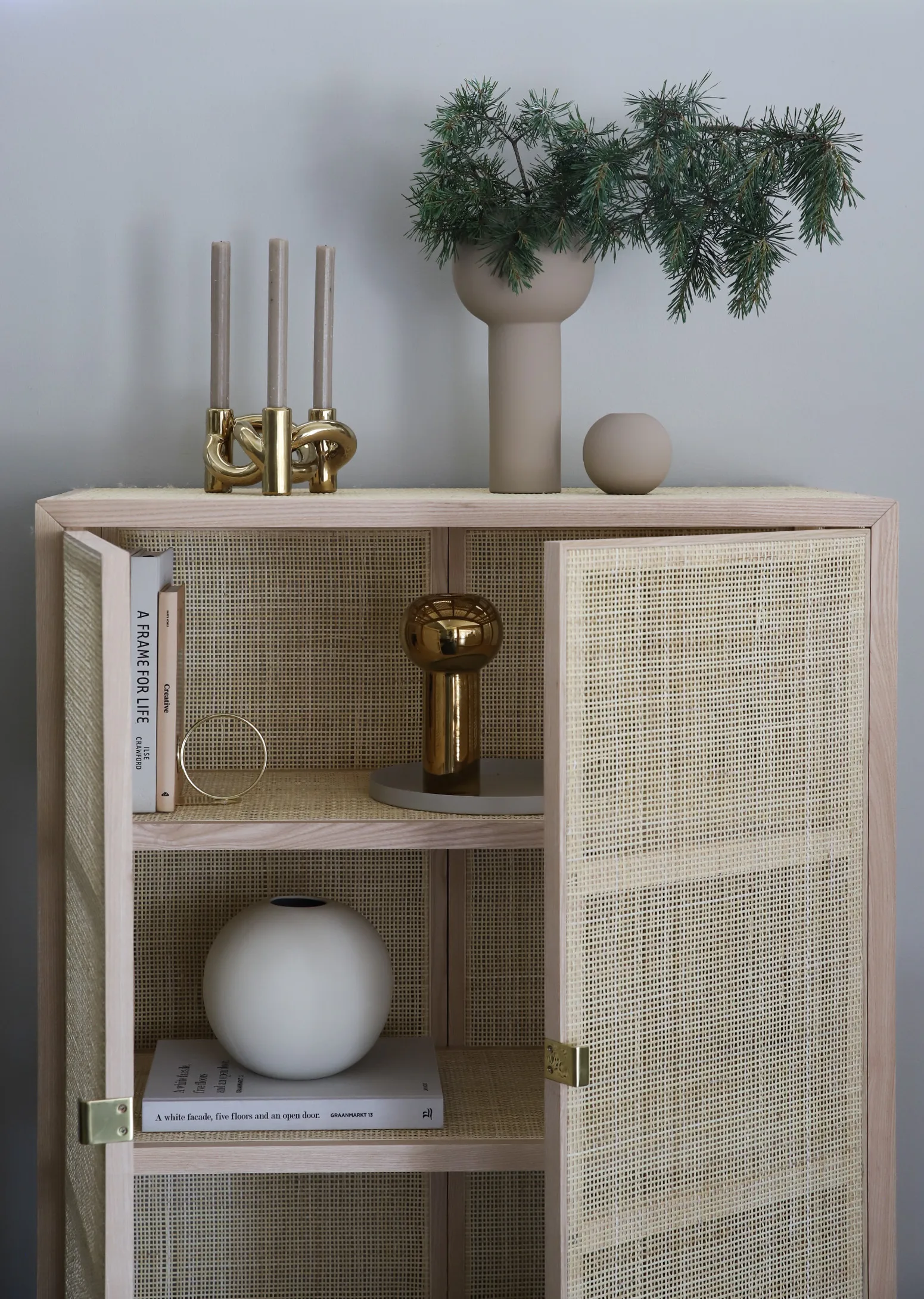 Support de livre Book Ring 10 cm, Laiton Cooee Design