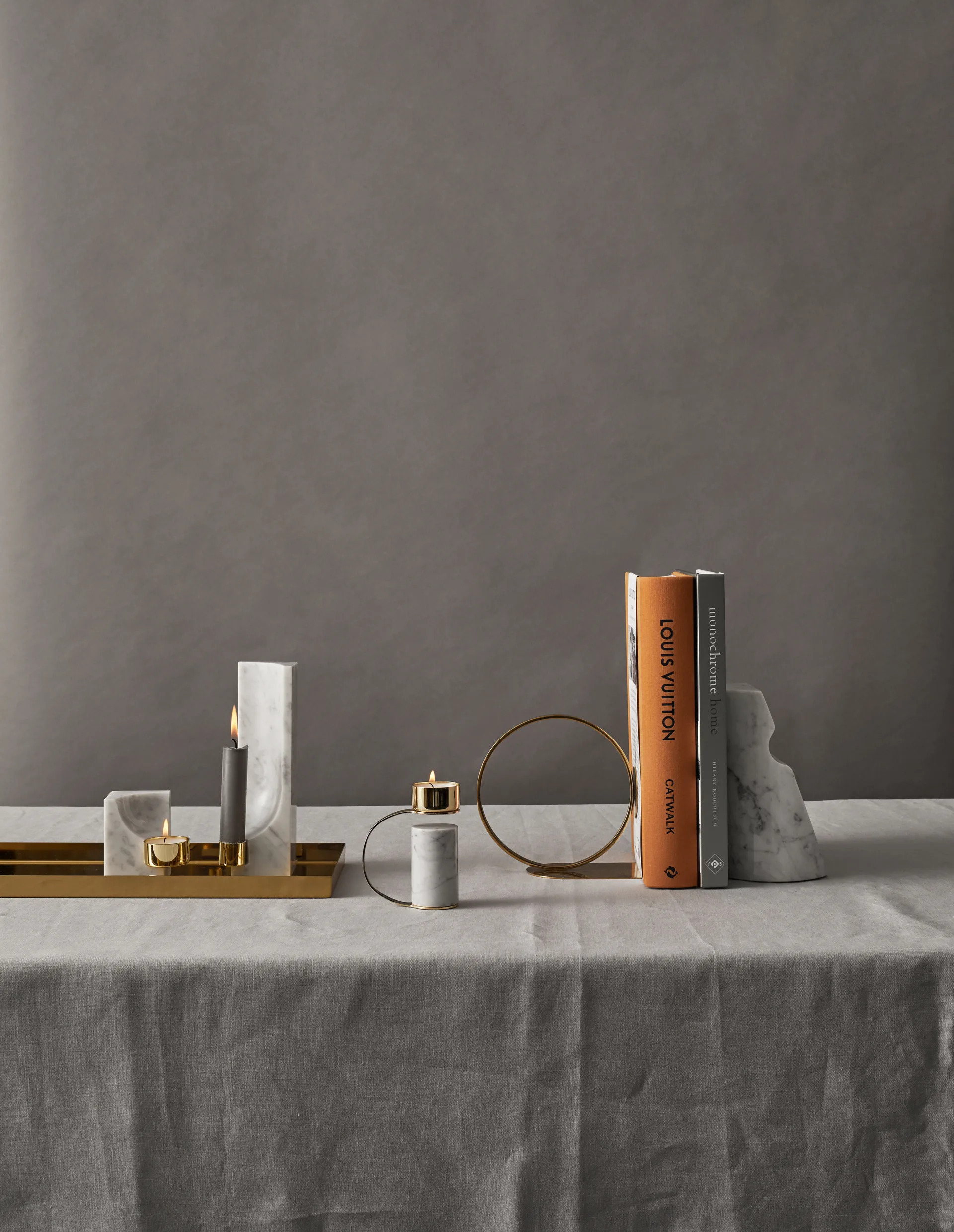 Support de livre Book Ring 15 cm, Laiton Cooee Design