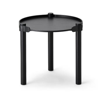 Table Woody Ø45 cm - Chêne teinté noir - Cooee Design