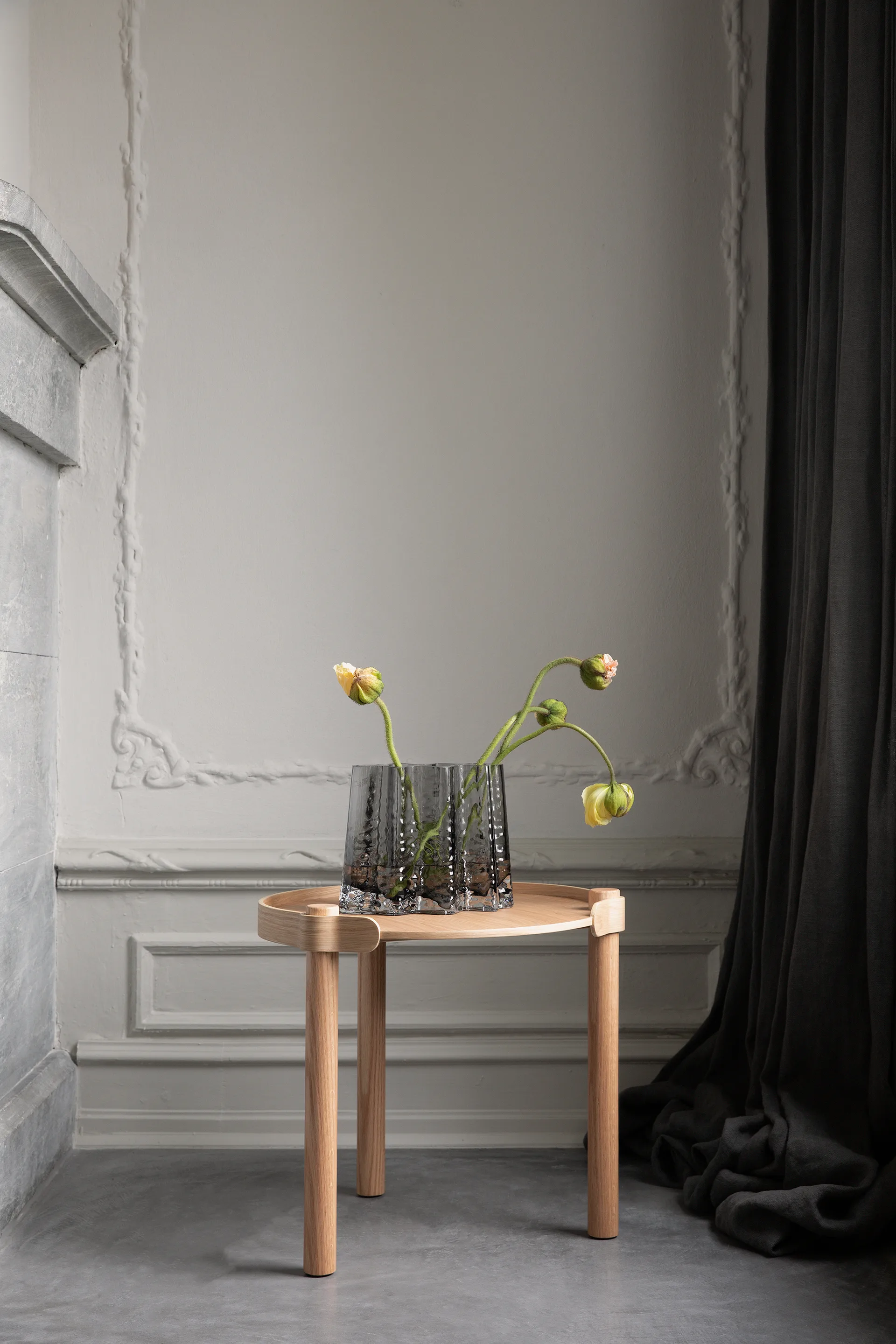 Table Woody Ø45 cm, Chêne Cooee Design