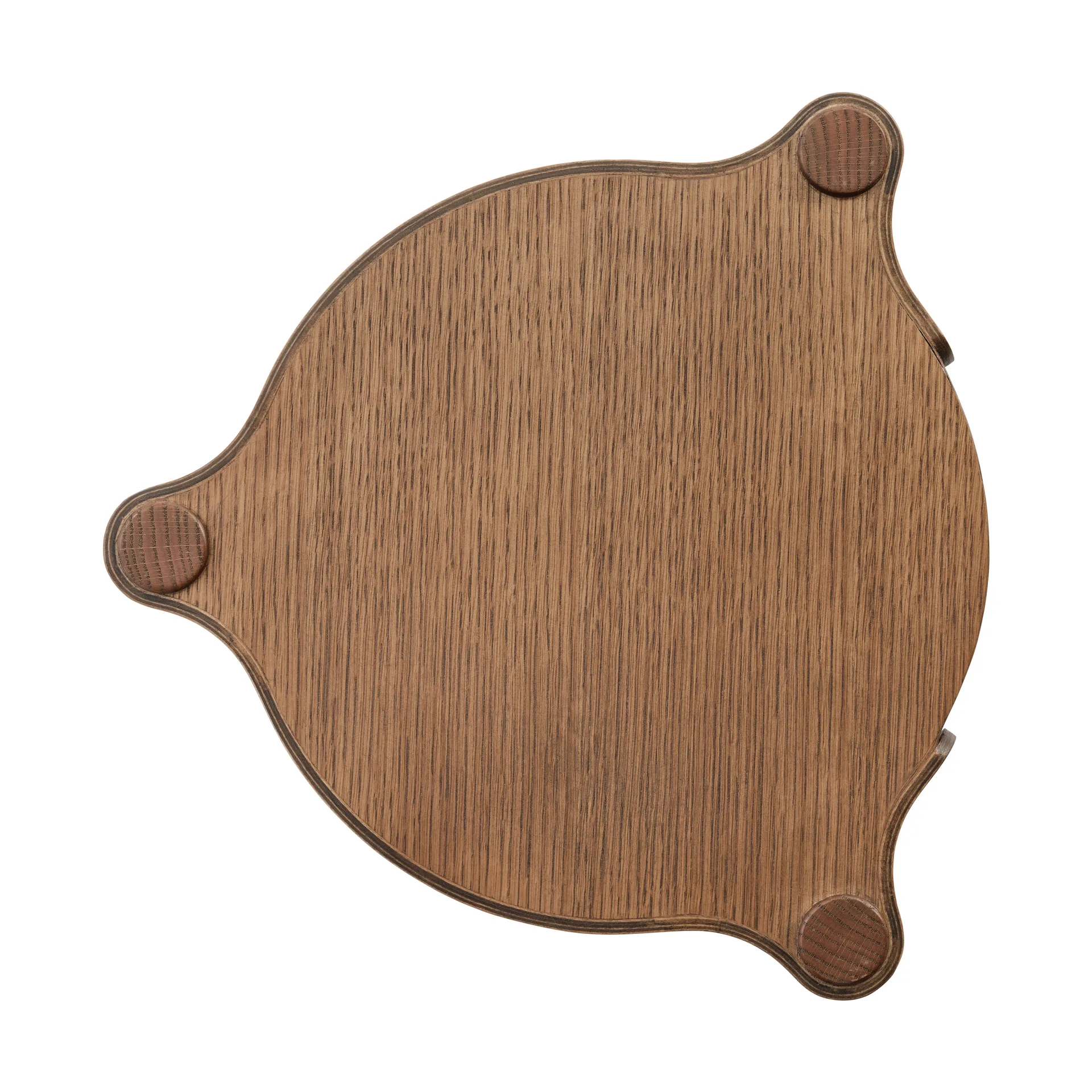 Tabouret Woody, Chêne foncé Cooee Design