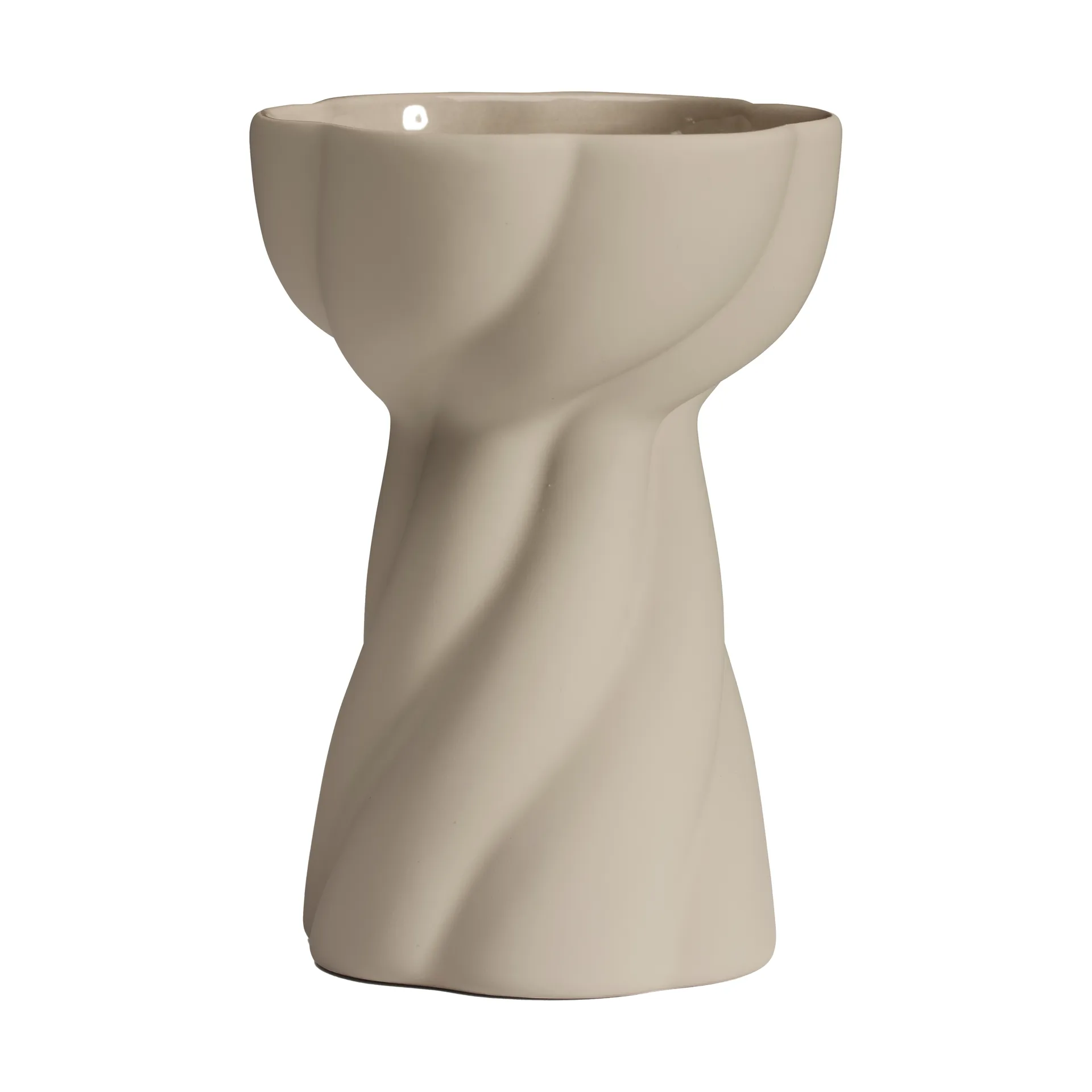 Vase ampoule Twist 12,8 cm, Sable Cooee Design