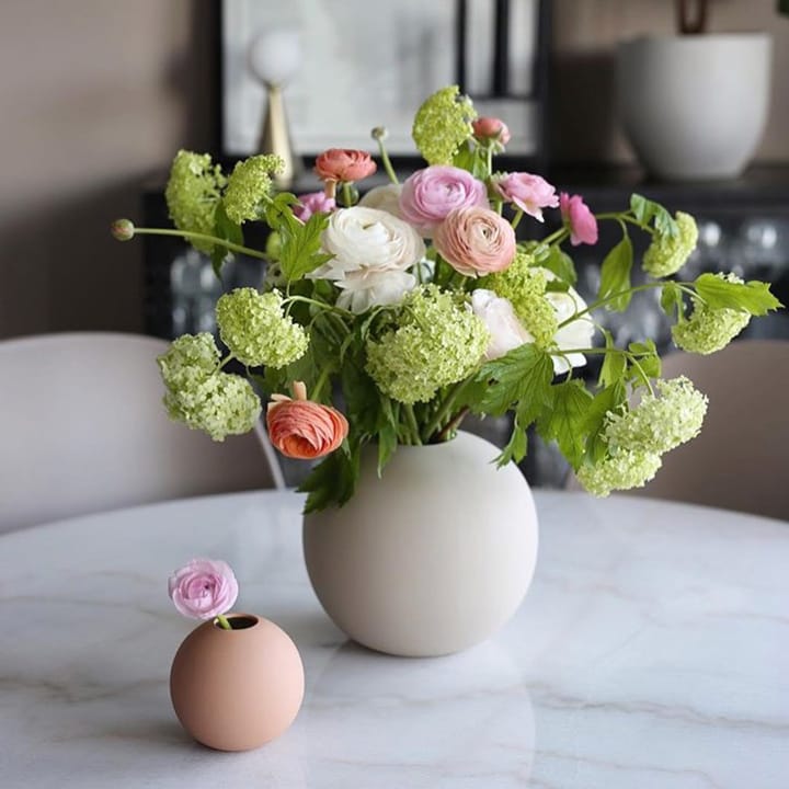 Vase Ball cafe au Lait, 8 cm Cooee Design