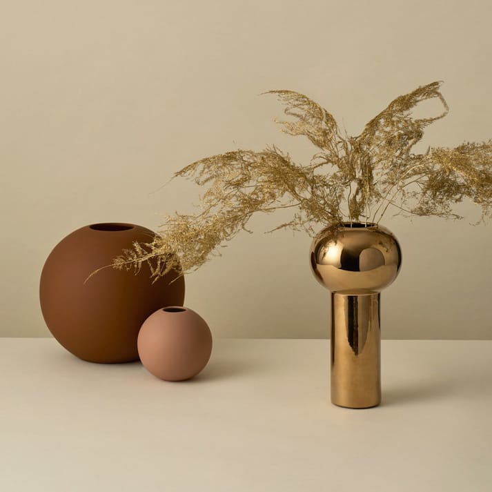 Vase Ball coconut - 20 cm - Cooee Design