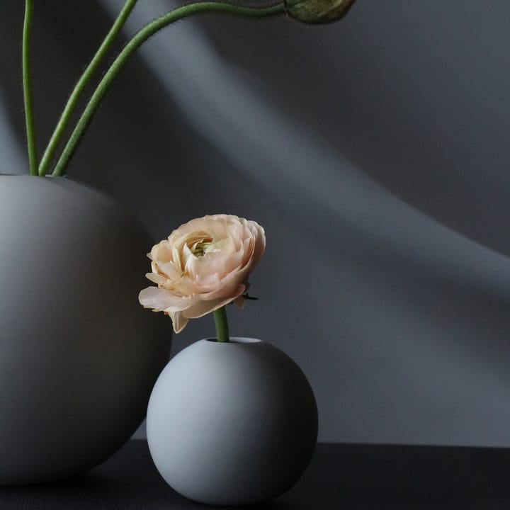 Vase Ball gris - 8 cm - Cooee Design