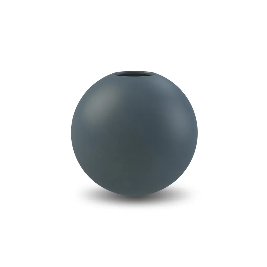 Vase Ball midnight blue, 8 cm Cooee Design