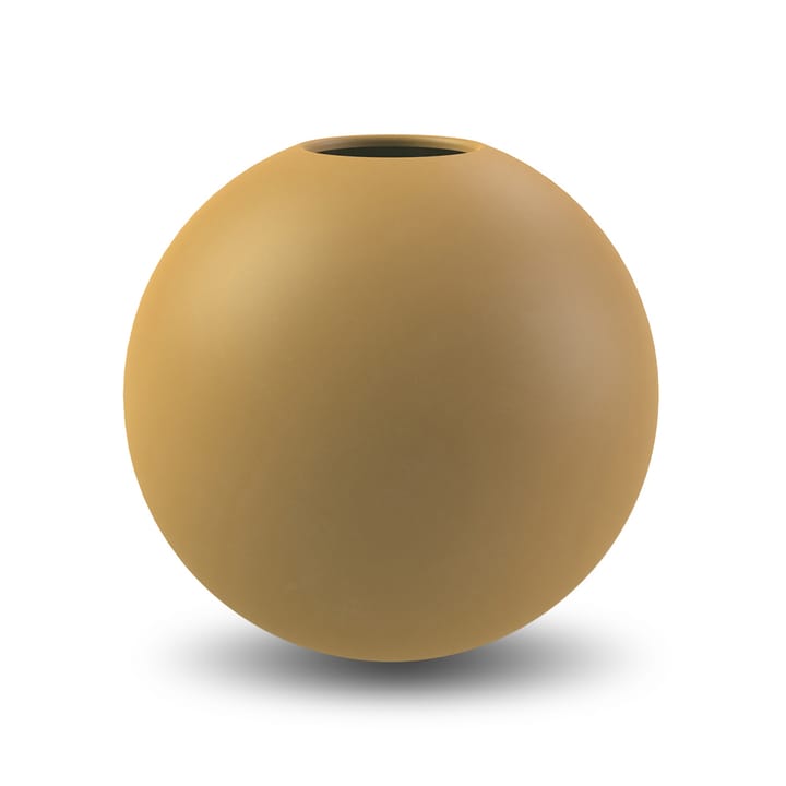 Vase Ball ocre - 20 cm - Cooee Design