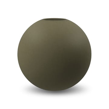 Vase Ball olive - 20 cm - Cooee Design