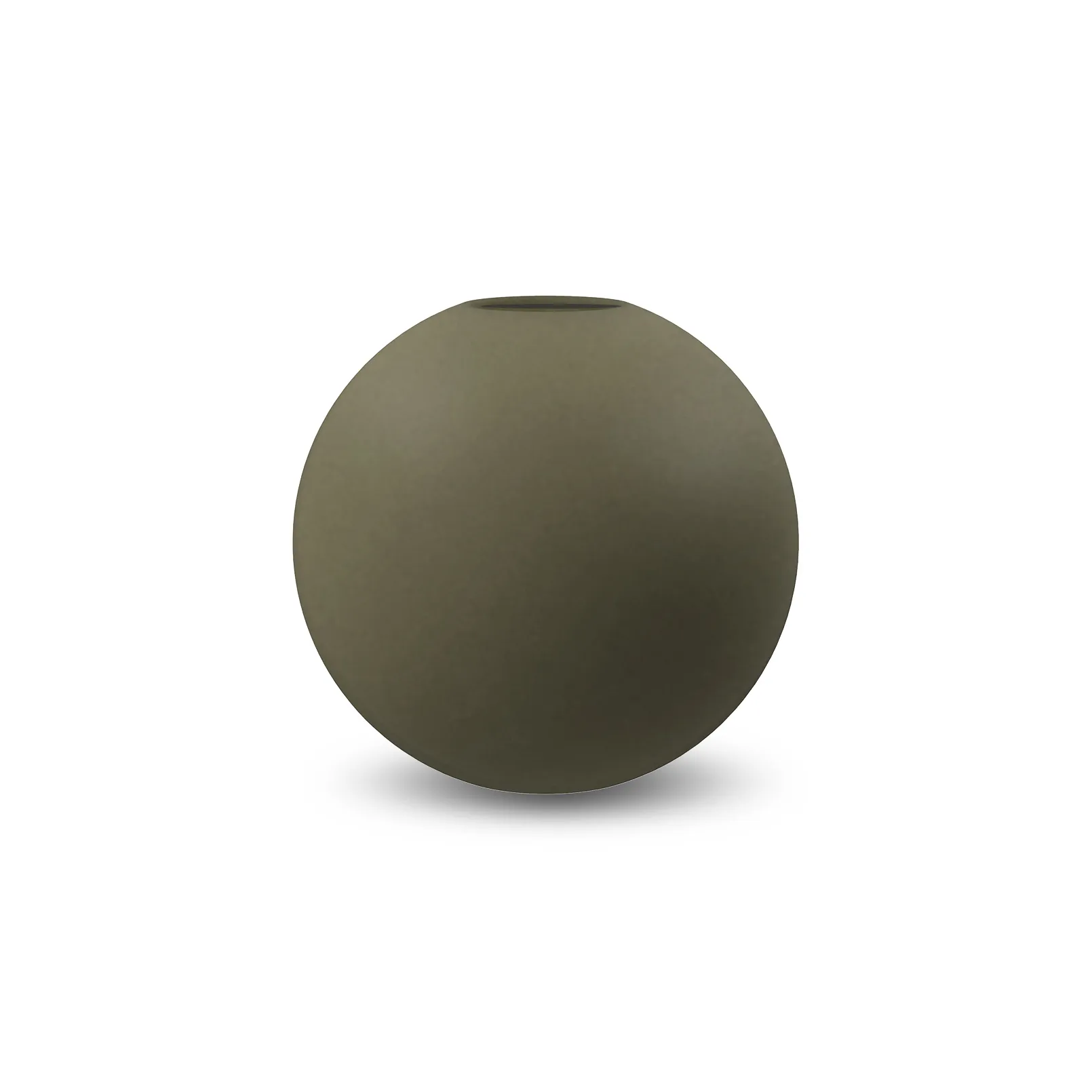 Vase Ball olive, 8 cm Cooee Design