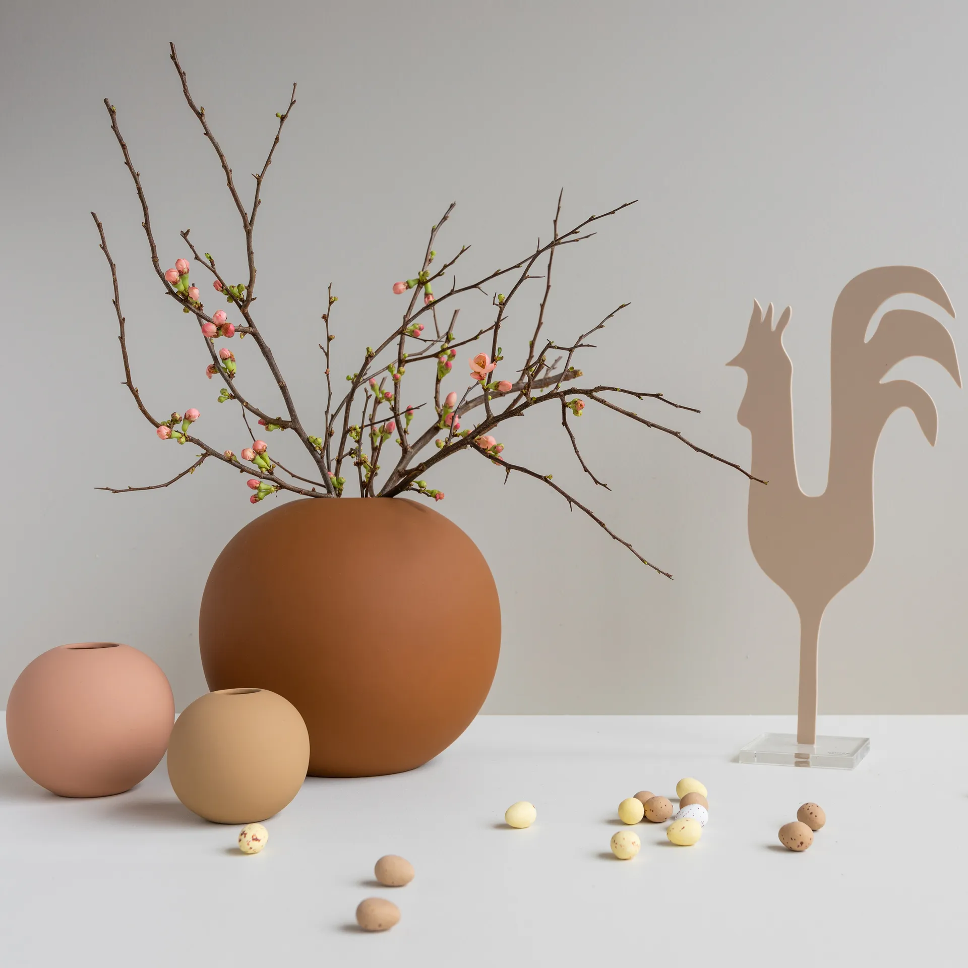Vase Ball peanut, 8 cm Cooee Design