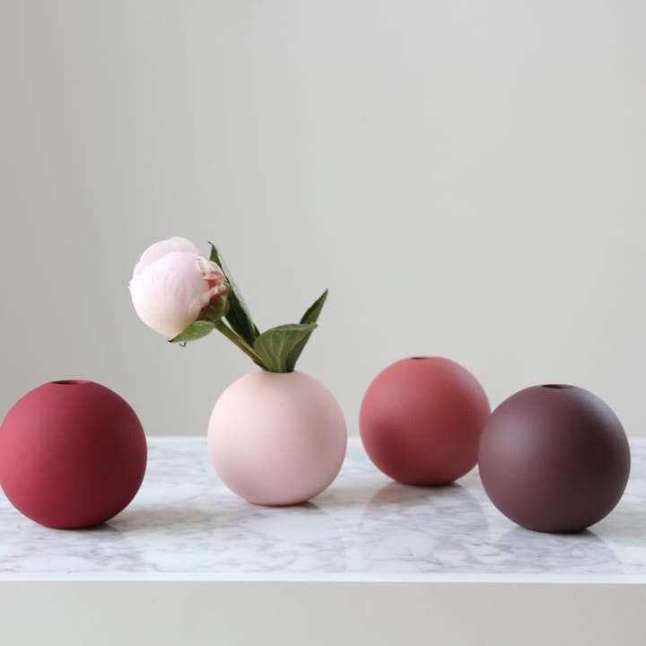 Vase Ball plum - 8 cm - Cooee Design