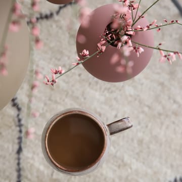 Vase Ball rose cendré - 8 cm - Cooee Design