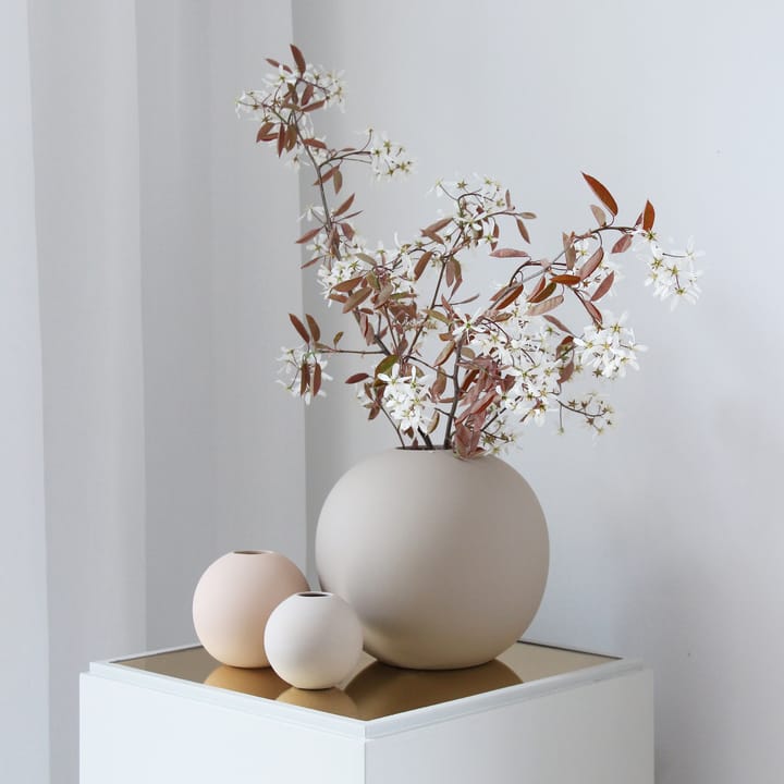 Vase Ball sable - 20 cm - Cooee Design