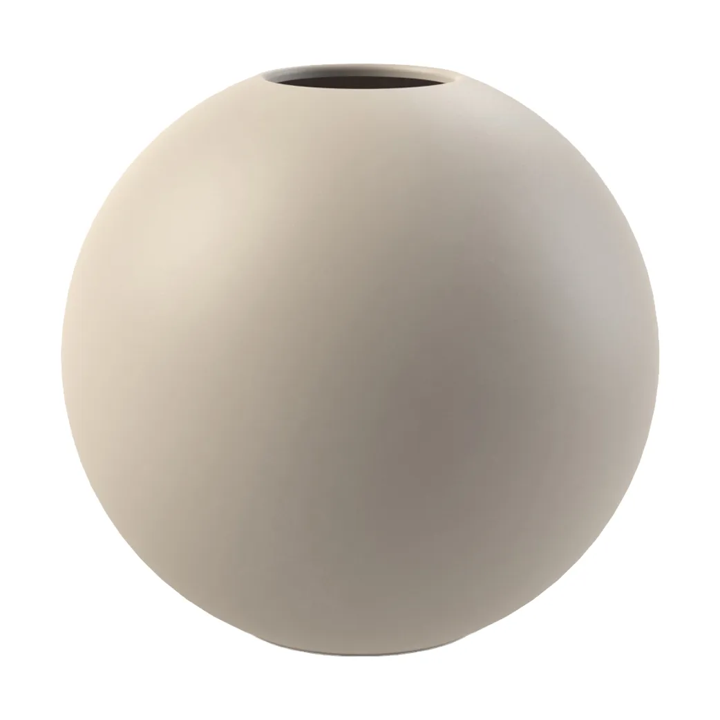 Vase Ball sable, 20 cm Cooee Design