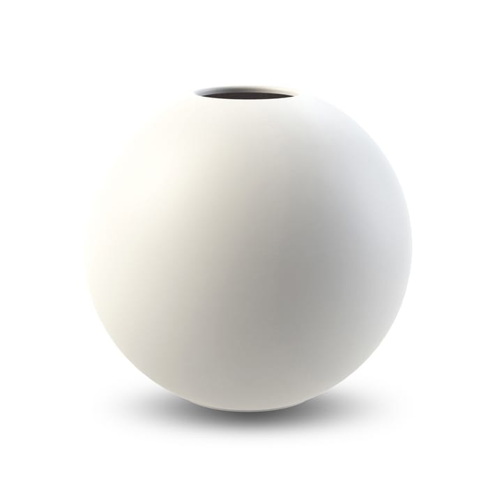 Vase blanc Ball - 20 cm - Cooee Design