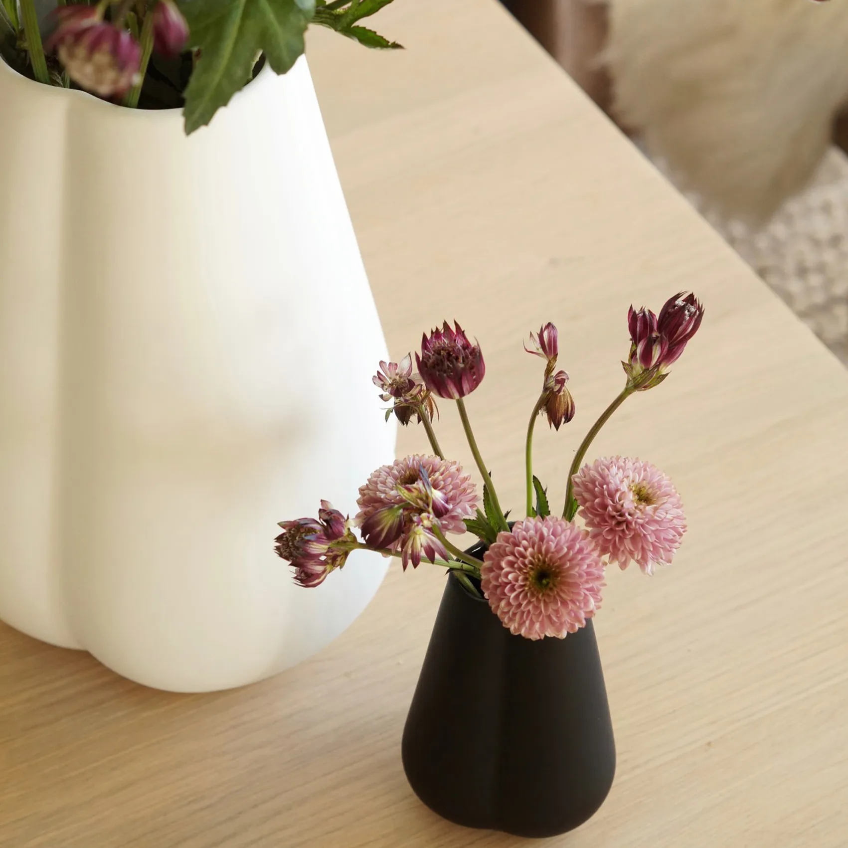 Vase Clover 11cm, Black Cooee Design