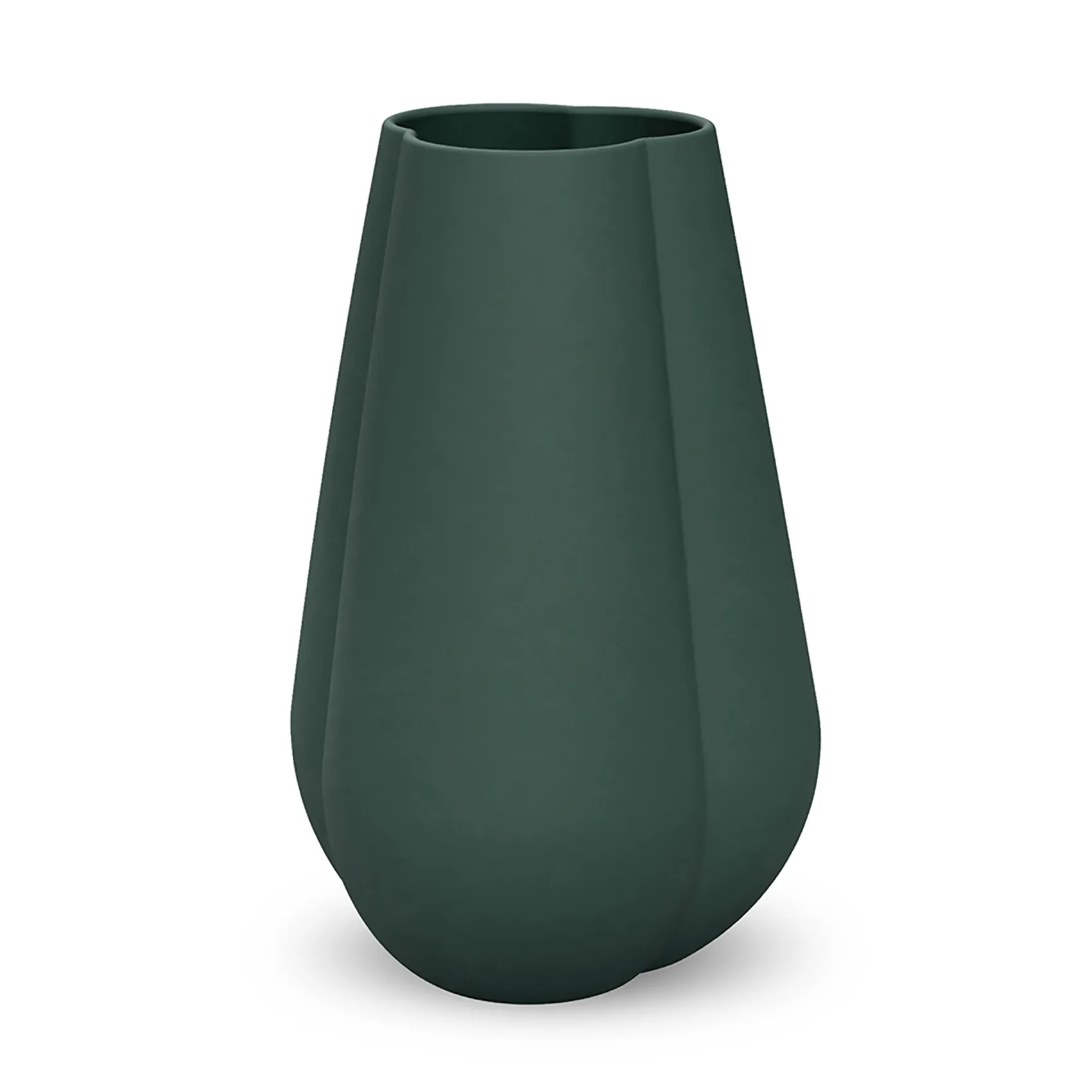Vase Clover 18cm, Dark green Cooee Design