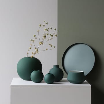 Vase Collar 12 cm - vert foncé - Cooee Design