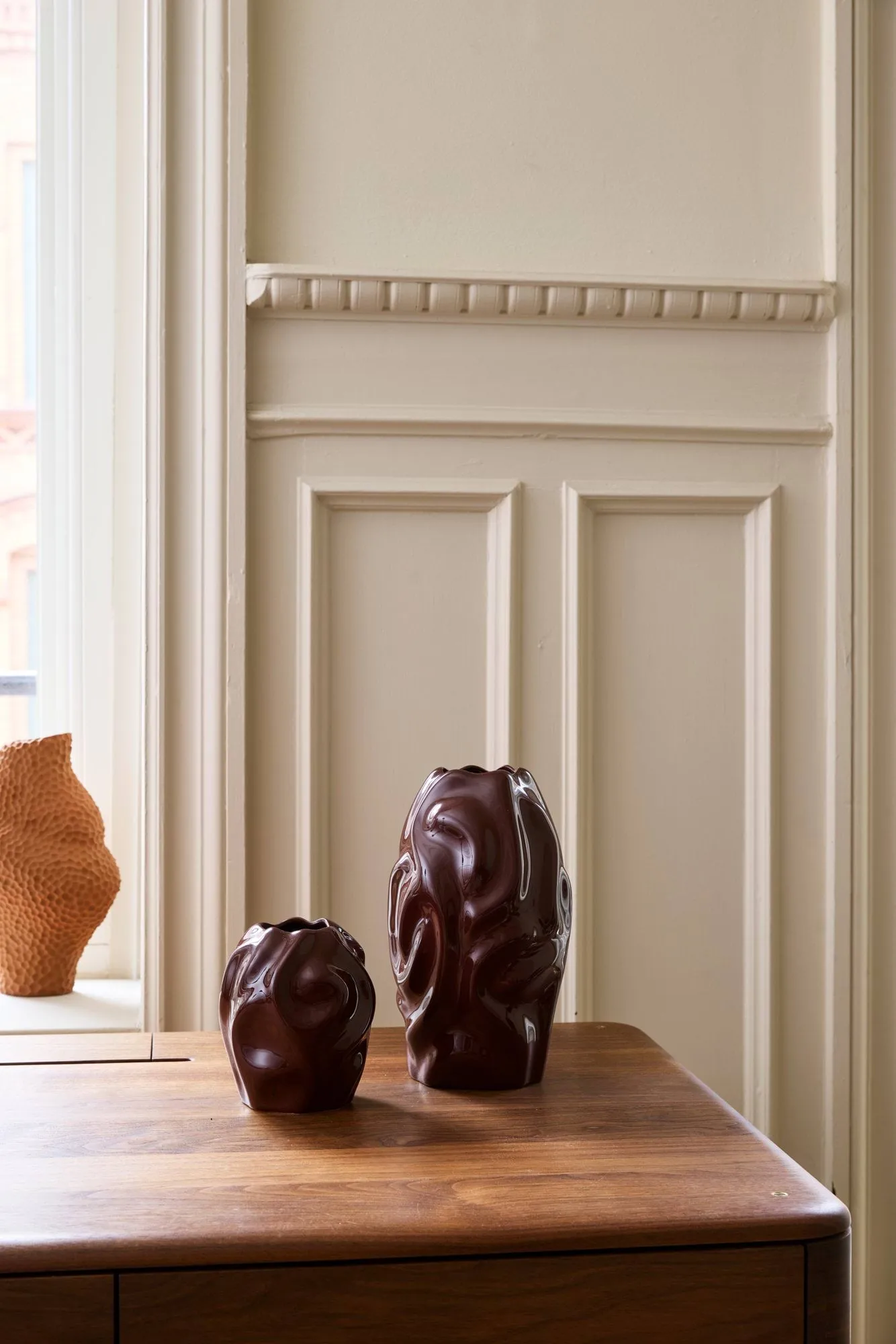 Vase Drift desert 16 cm, Bordeaux Cooee Design