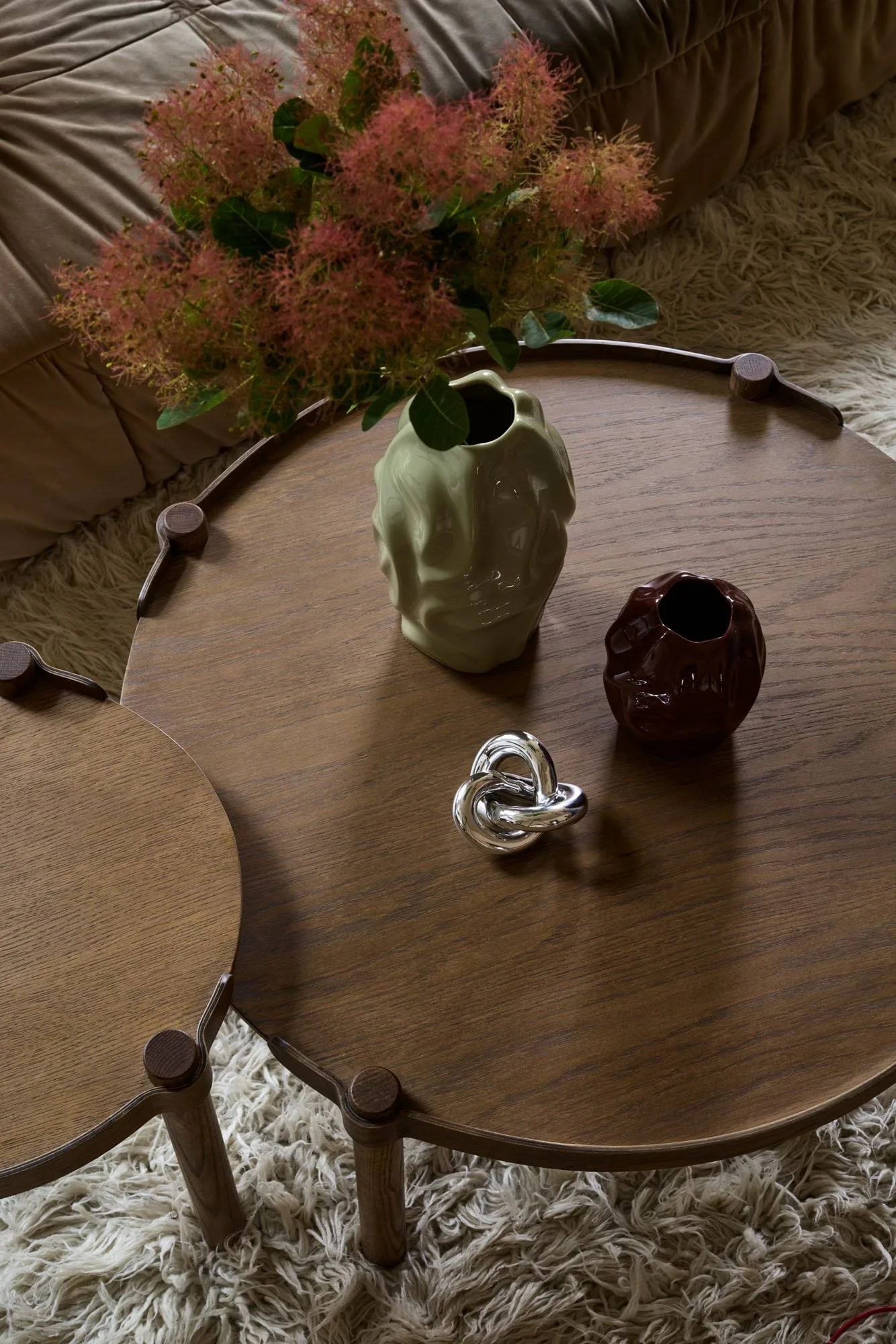 Vase Drift desert 28 cm, Bordeaux Cooee Design